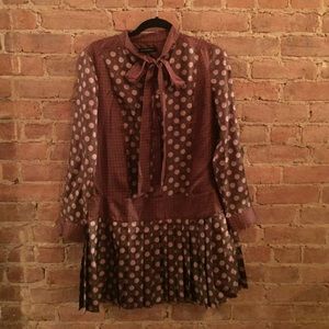 Adorable 100% Silk Banana Republic dress